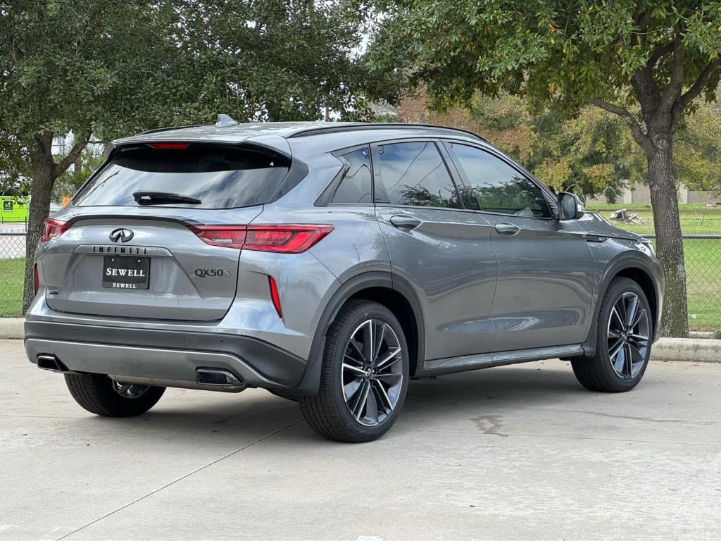 new 2025 INFINITI QX50 car, priced at $53,270