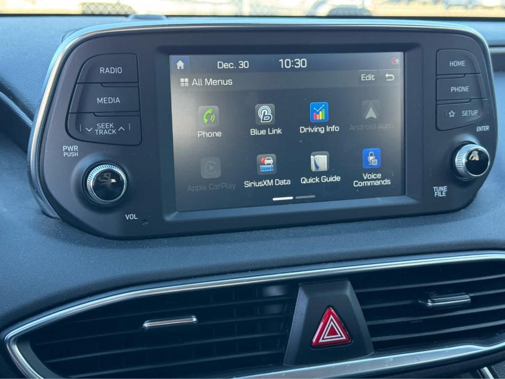 used 2020 Hyundai Santa Fe car, priced at $18,673