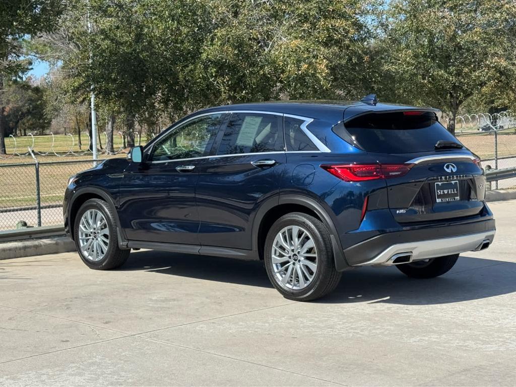 used 2025 INFINITI QX50 car, priced at $34,799