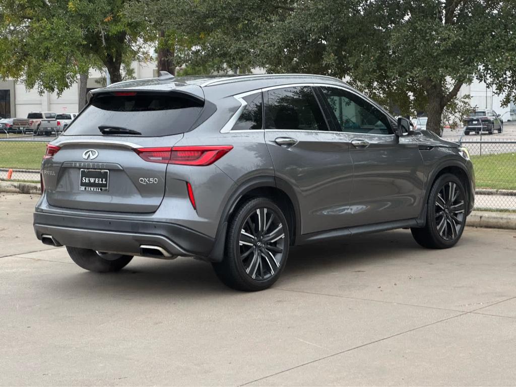 used 2021 INFINITI QX50 car, priced at $16,749