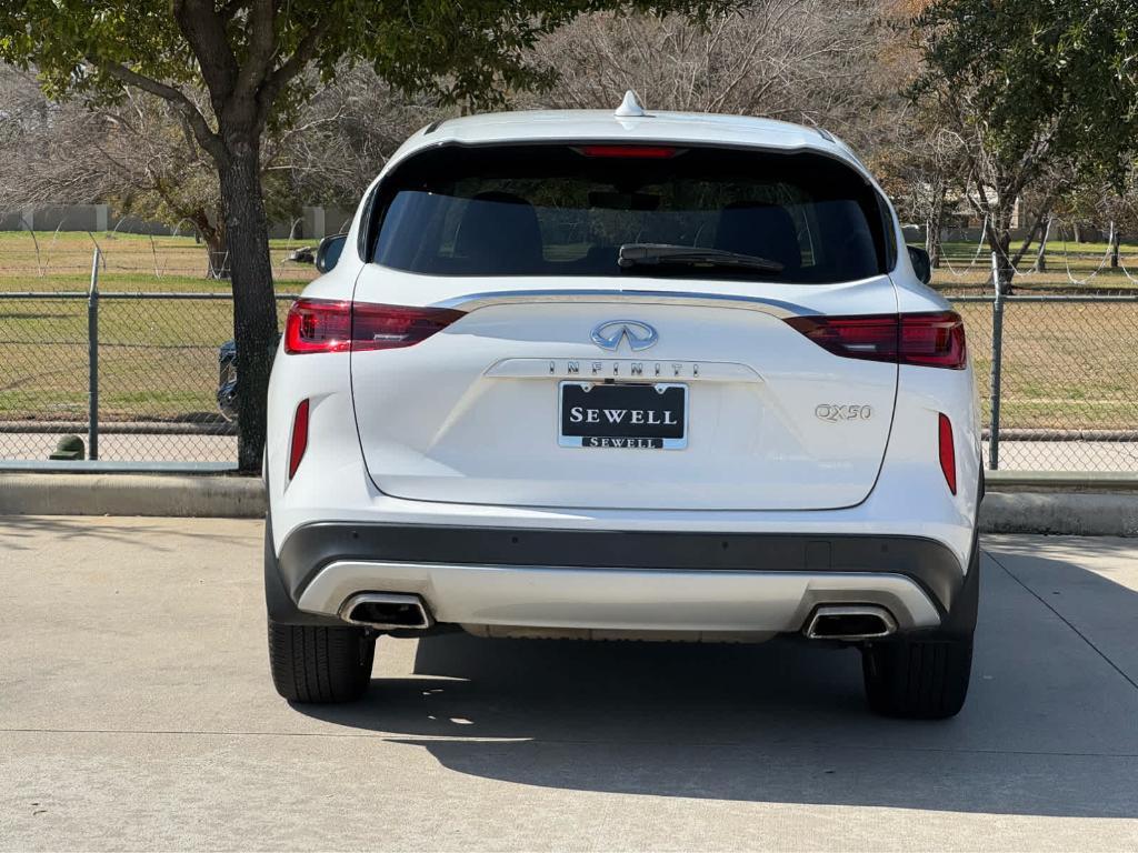 used 2023 INFINITI QX50 car, priced at $27,499