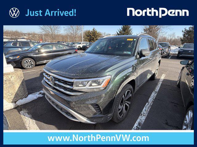 used 2021 Volkswagen Atlas car, priced at $25,218