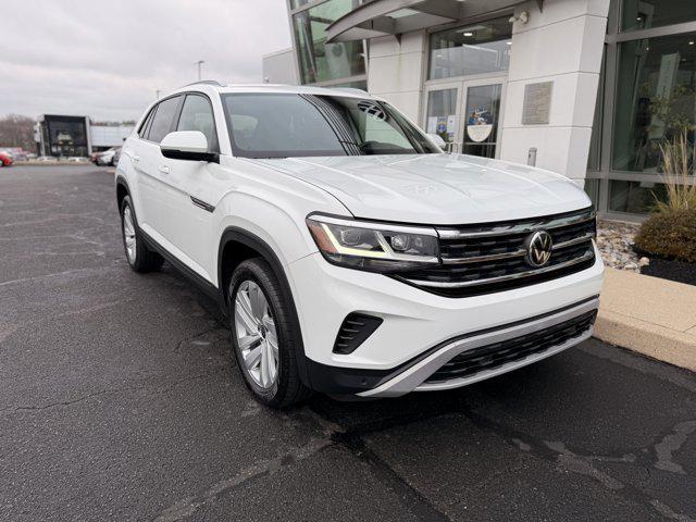 used 2022 Volkswagen Atlas Cross Sport car, priced at $23,141