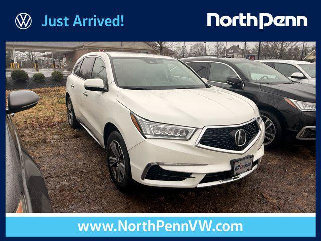 used 2018 Acura MDX car, priced at $23,500