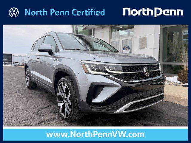used 2023 Volkswagen Taos car, priced at $23,886