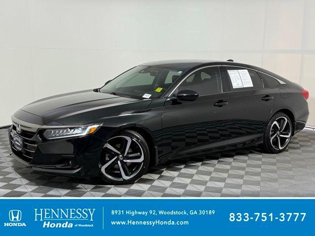 used 2022 Honda Accord car, priced at $24,676