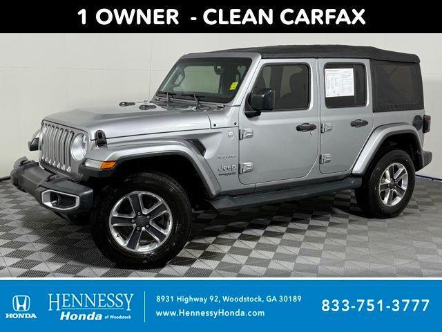 used 2019 Jeep Wrangler Unlimited car, priced at $24,676