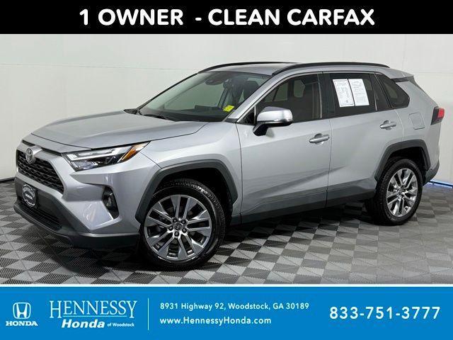 used 2022 Toyota RAV4 car, priced at $28,467