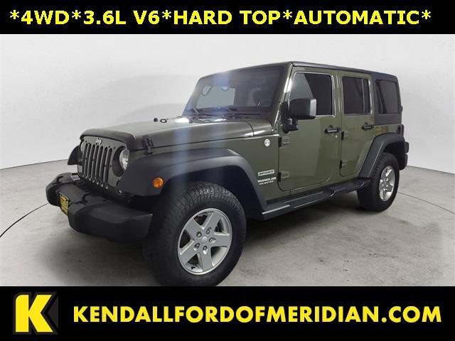 used 2015 Jeep Wrangler Unlimited car, priced at $18,478