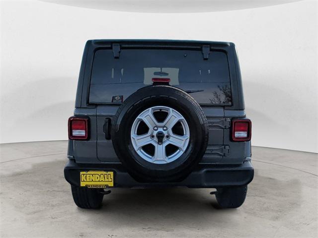 used 2021 Jeep Wrangler car, priced at $25,467