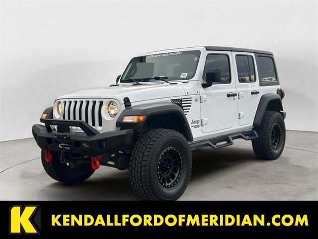 used 2019 Jeep Wrangler Unlimited car, priced at $27,991
