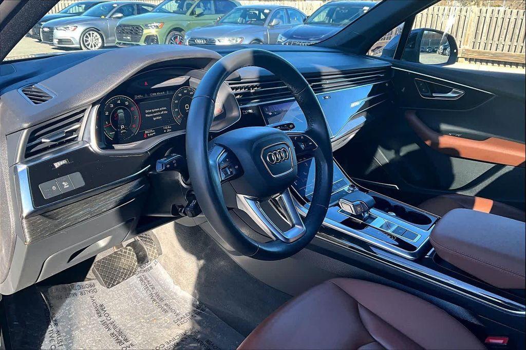 used 2021 Audi Q7 car, priced at $26,520