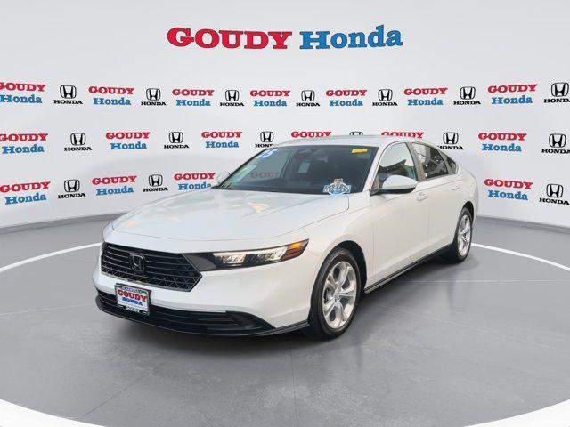 new 2025 Honda Accord car, priced at $29,945