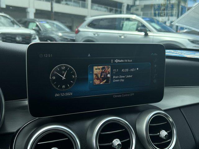 used 2019 Mercedes-Benz C-Class car, priced at $19,699