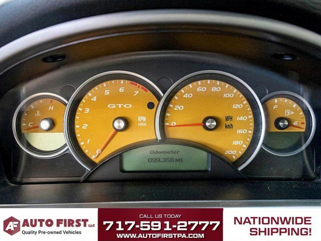 used 2005 Pontiac GTO car, priced at $19,990