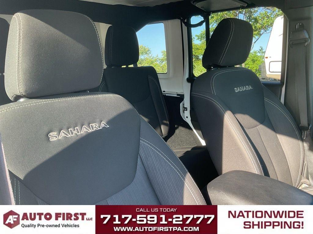 used 2018 Jeep Wrangler JK Unlimited car, priced at $26,990