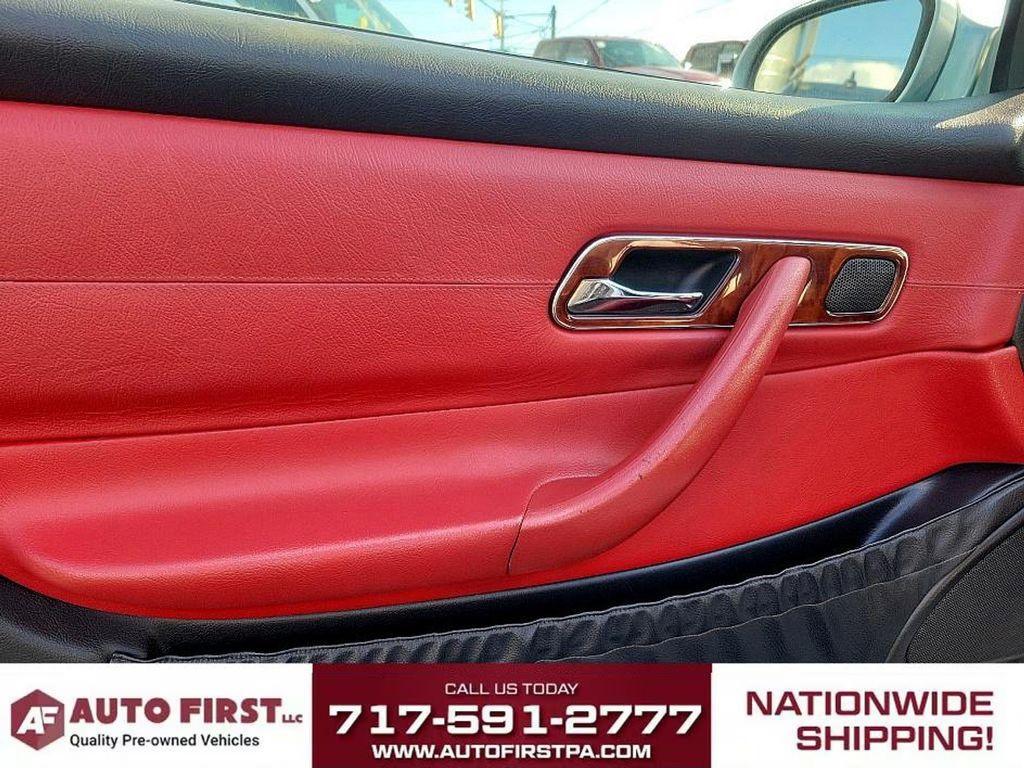 used 2001 Mercedes-Benz SLK-Class car, priced at $6,145
