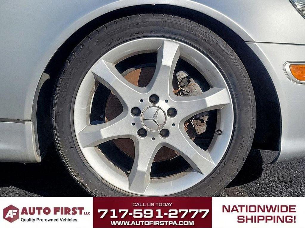 used 2001 Mercedes-Benz SLK-Class car, priced at $6,145