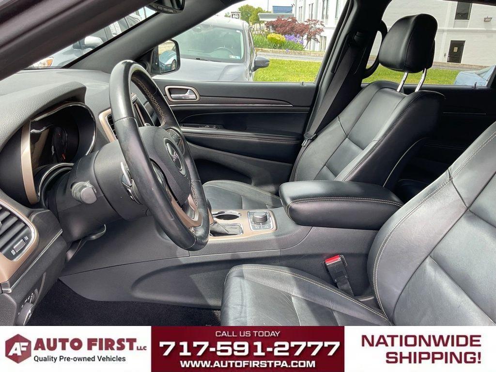 used 2017 Jeep Grand Cherokee car, priced at $17,899