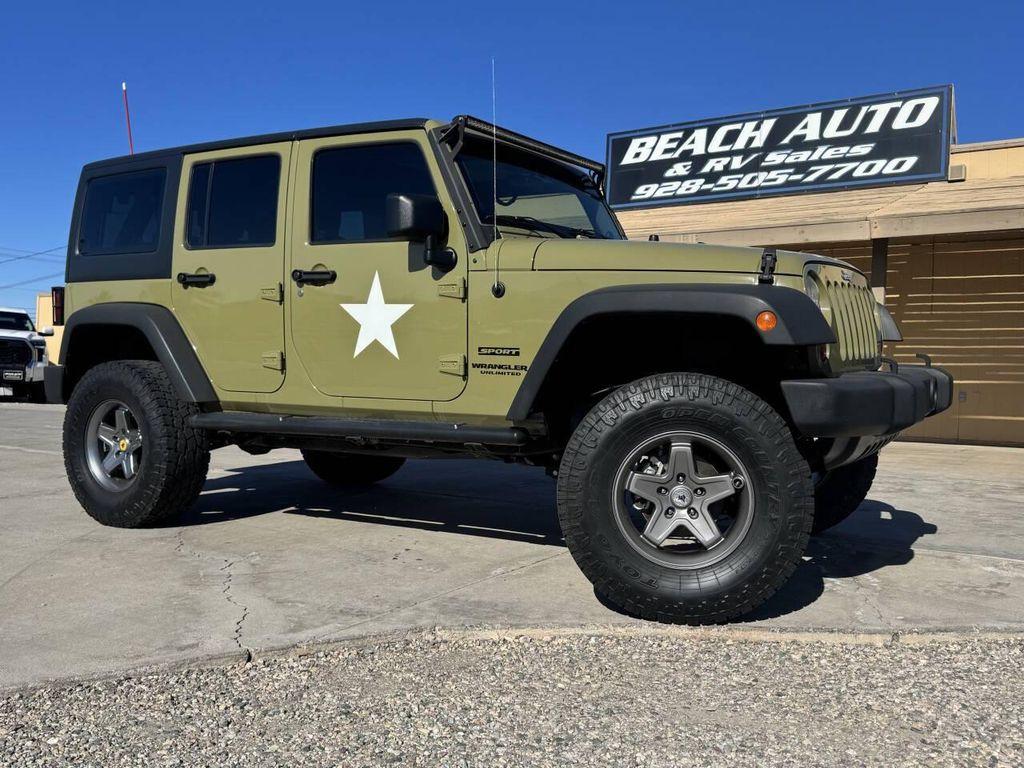 used 2013 Jeep Wrangler Unlimited car, priced at $16,995