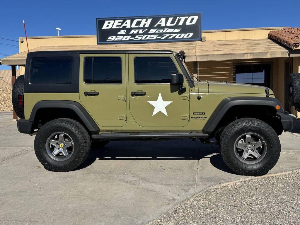 used 2013 Jeep Wrangler Unlimited car, priced at $16,995