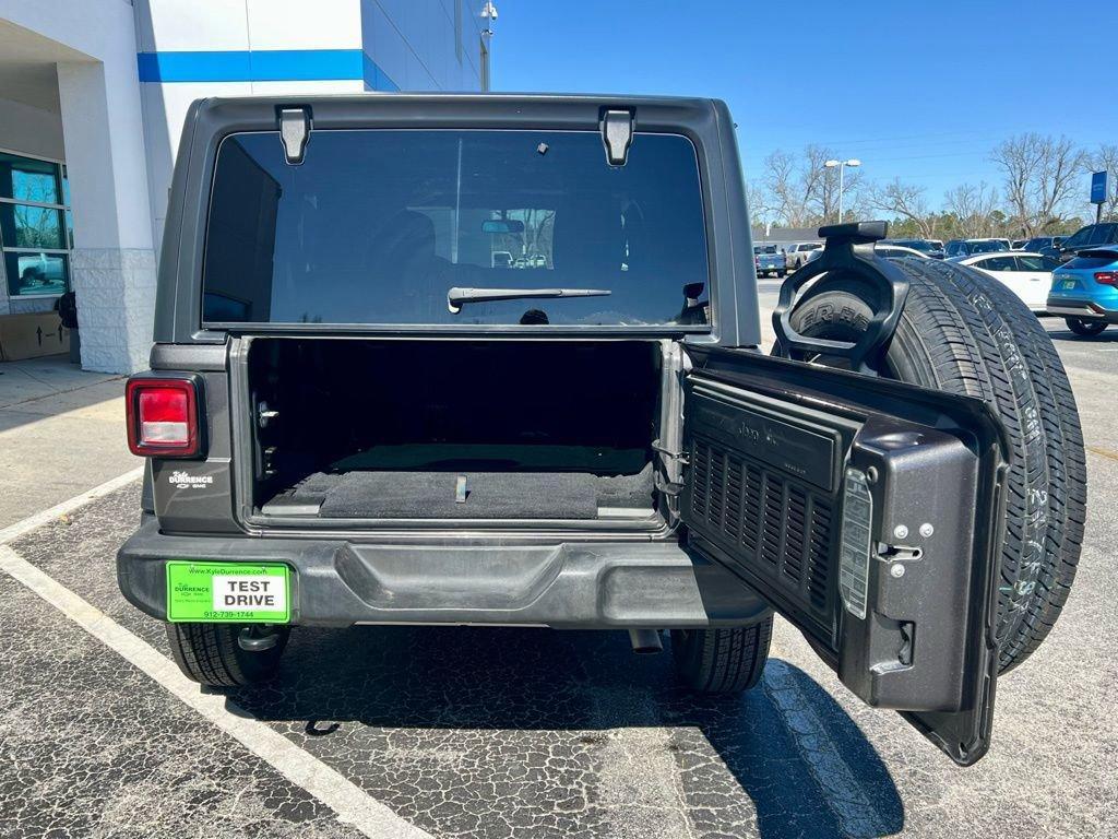 used 2018 Jeep Wrangler Unlimited car, priced at $14,988