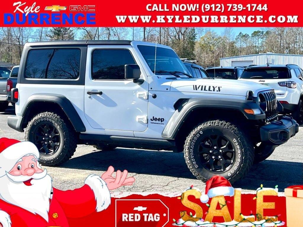 used 2022 Jeep Wrangler car, priced at $28,753