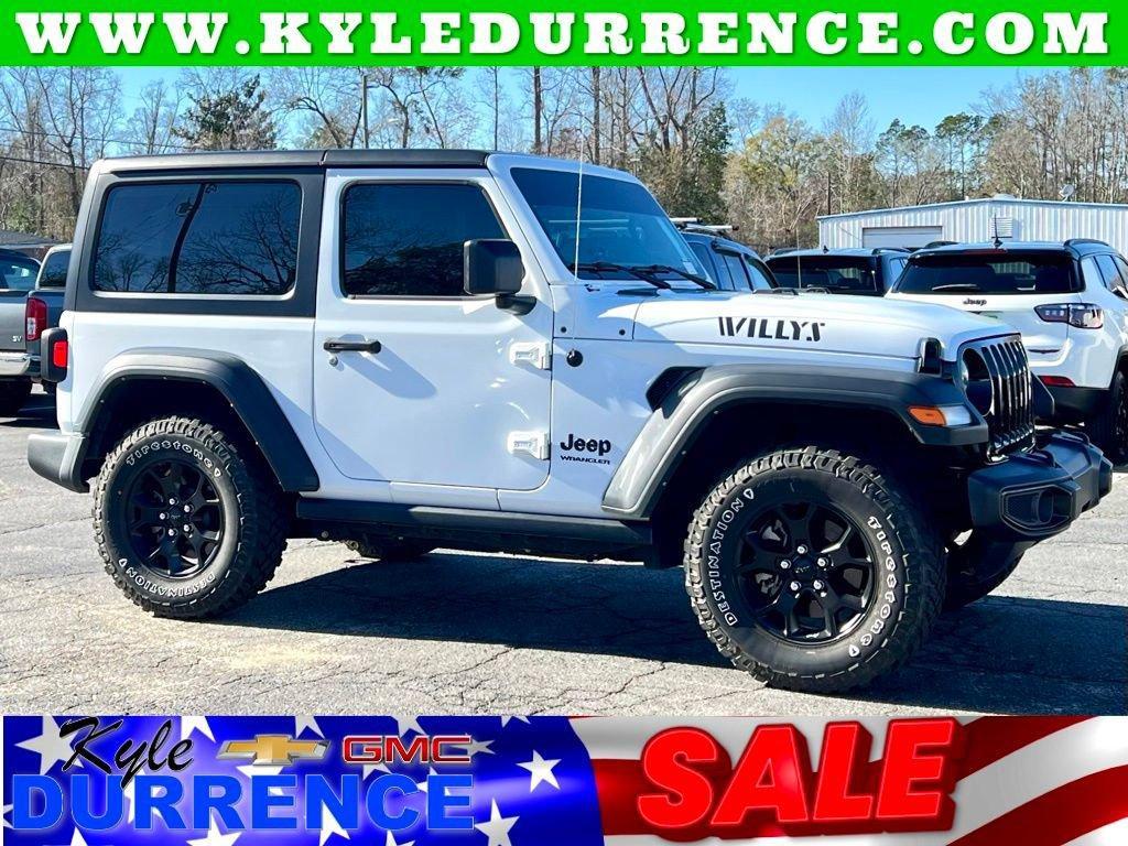 used 2022 Jeep Wrangler car, priced at $27,888