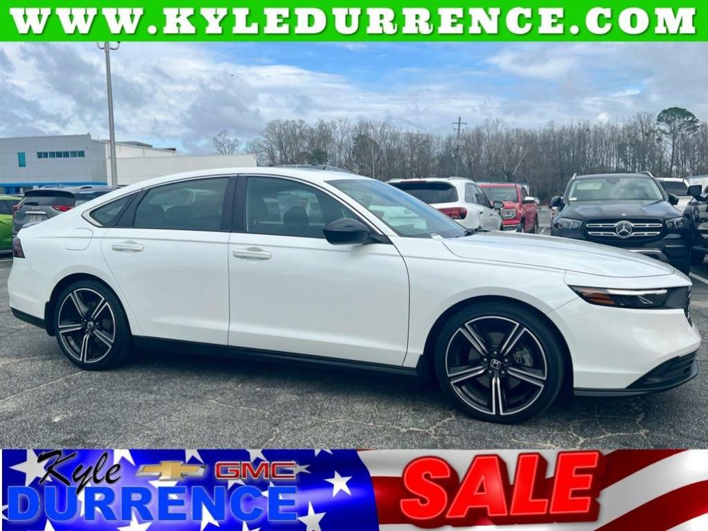 used 2024 Honda Accord Hybrid car, priced at $27,534