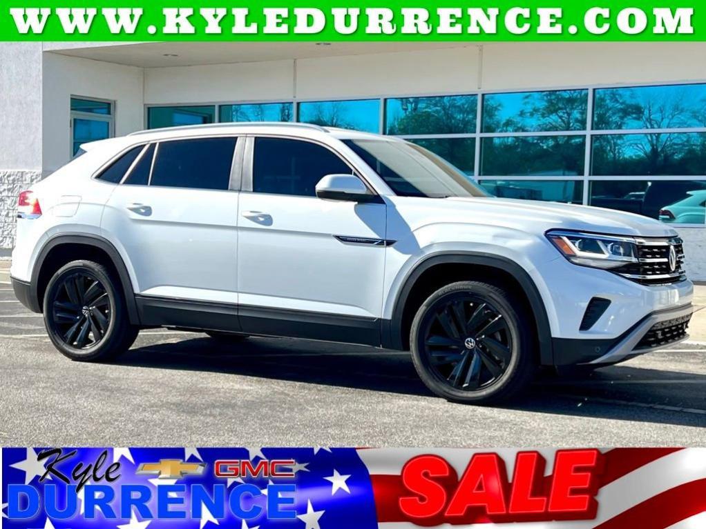 used 2022 Volkswagen Atlas Cross Sport car, priced at $22,489
