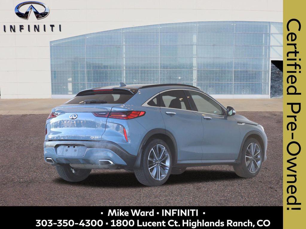 used 2023 INFINITI QX55 car, priced at $33,500