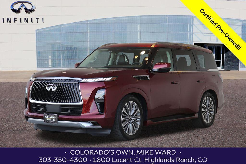 used 2025 INFINITI QX80 car, priced at $70,999