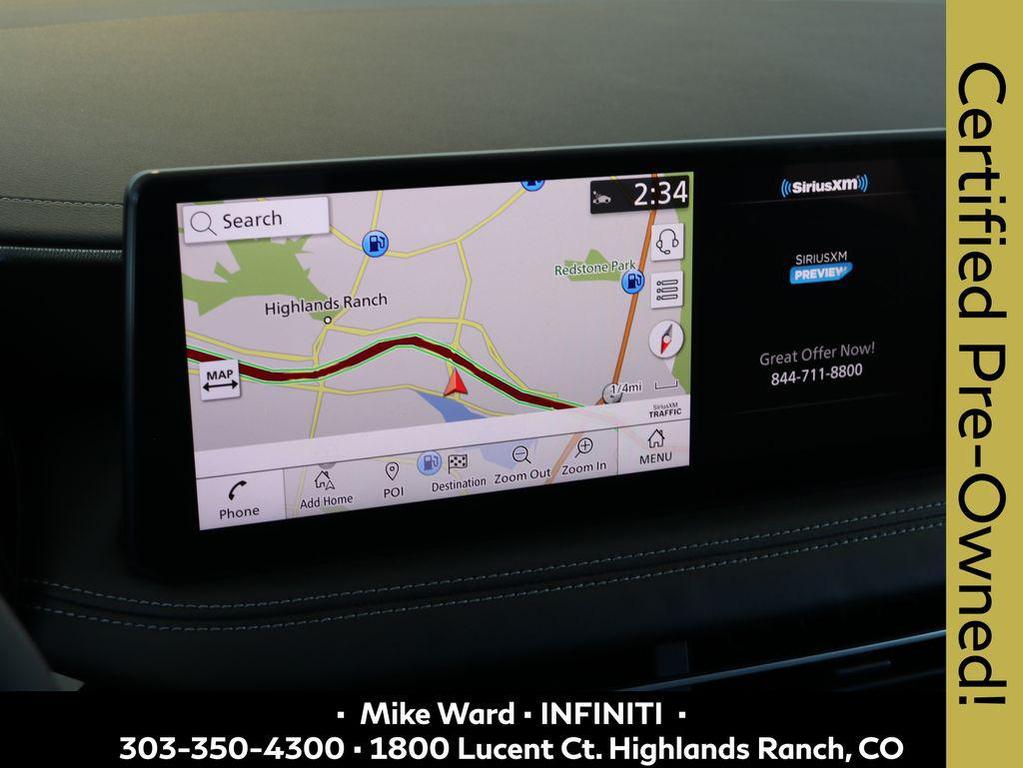 used 2025 INFINITI QX60 car, priced at $45,000