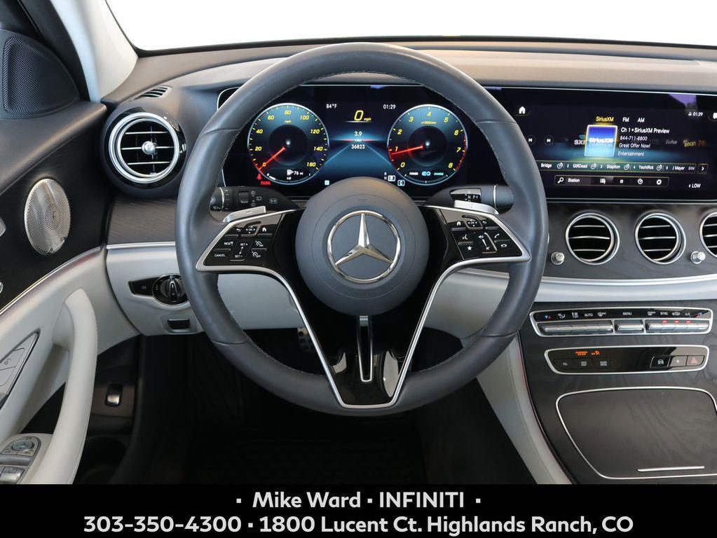 used 2022 Mercedes-Benz E-Class car, priced at $50,000