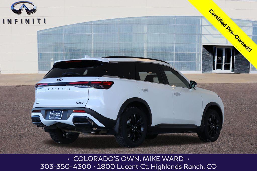 used 2025 INFINITI QX60 car, priced at $43,499