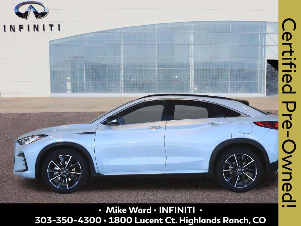 used 2024 INFINITI QX55 car, priced at $34,999