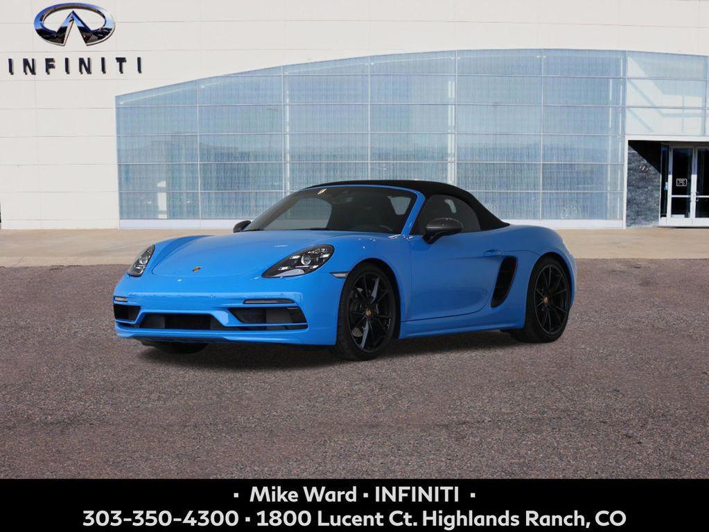 used 2022 Porsche 718 Boxster car, priced at $73,000
