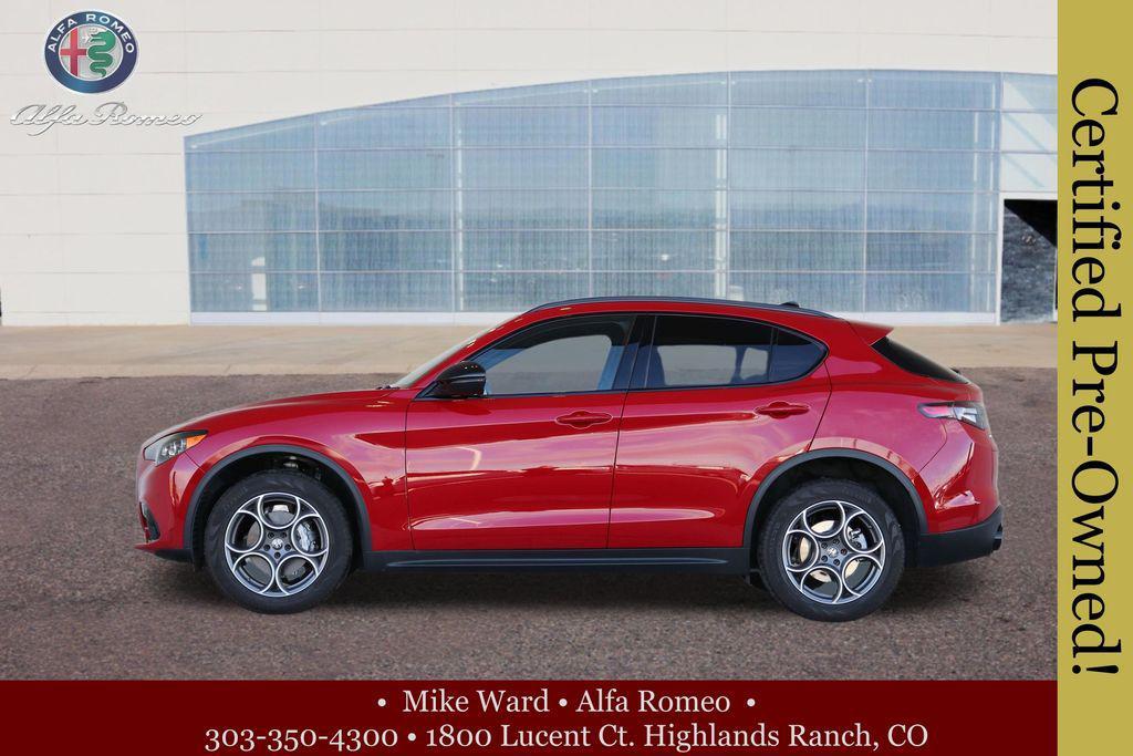 used 2025 Alfa Romeo Stelvio car, priced at $39,000