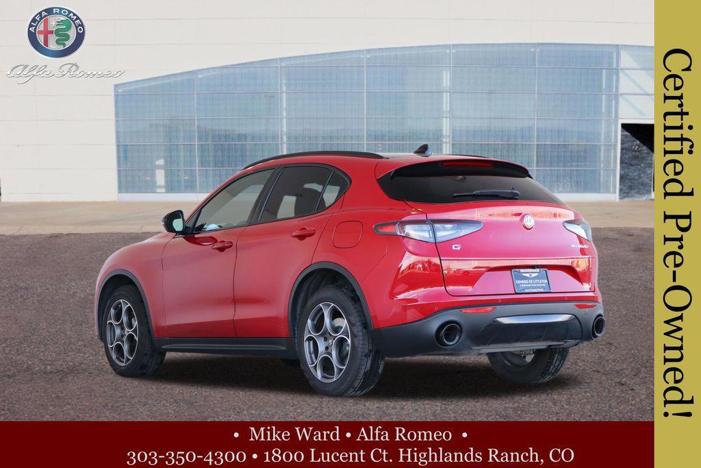 used 2025 Alfa Romeo Stelvio car, priced at $39,000