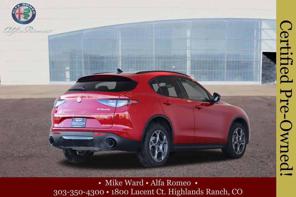 used 2025 Alfa Romeo Stelvio car, priced at $39,000