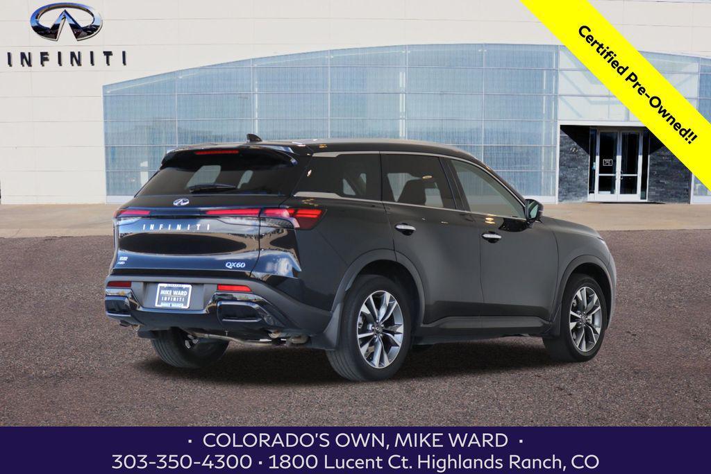 used 2025 INFINITI QX60 car, priced at $44,680