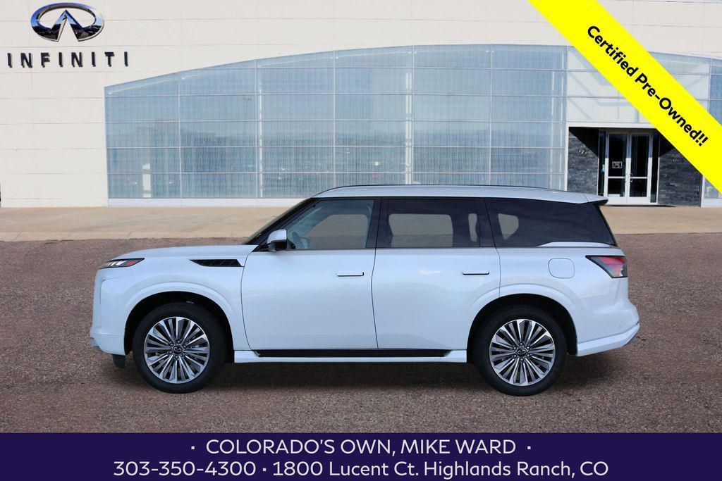 used 2025 INFINITI QX80 car, priced at $74,599