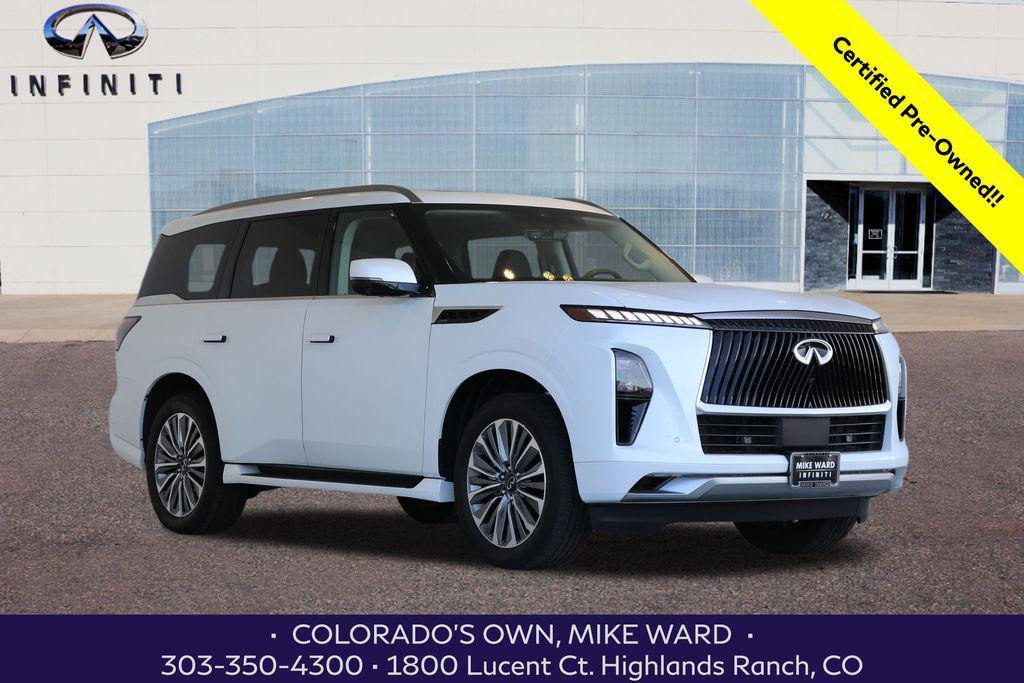 used 2025 INFINITI QX80 car, priced at $74,599