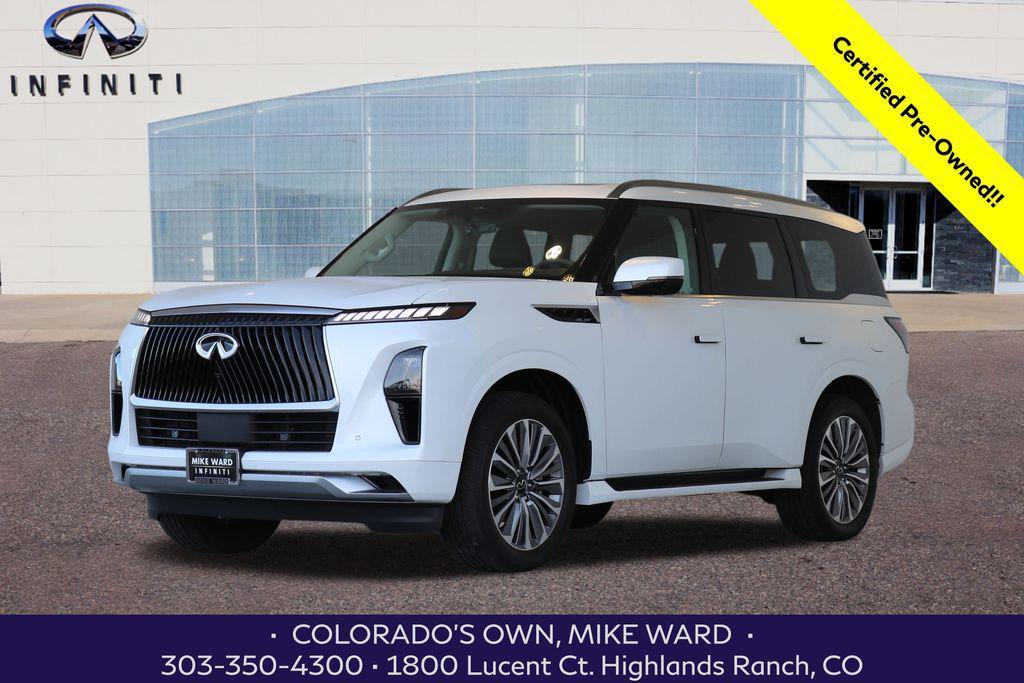 used 2025 INFINITI QX80 car, priced at $74,599