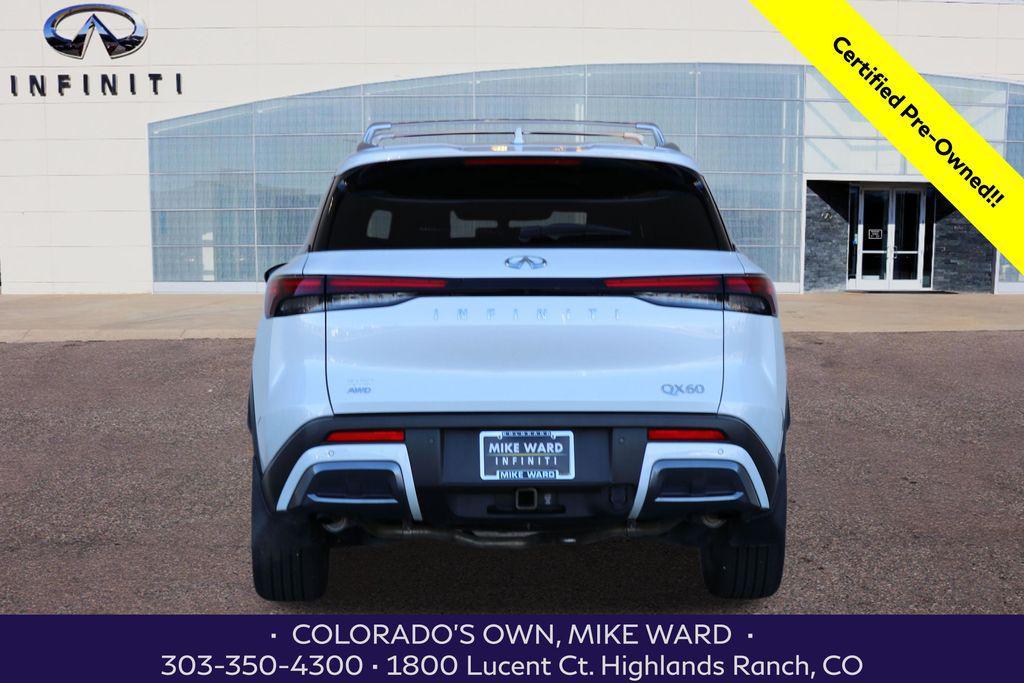 used 2025 INFINITI QX60 car, priced at $49,999