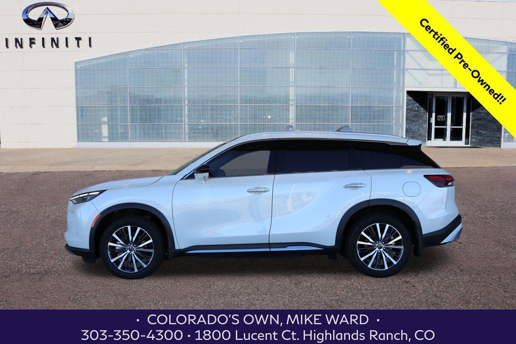 used 2025 INFINITI QX60 car, priced at $49,999