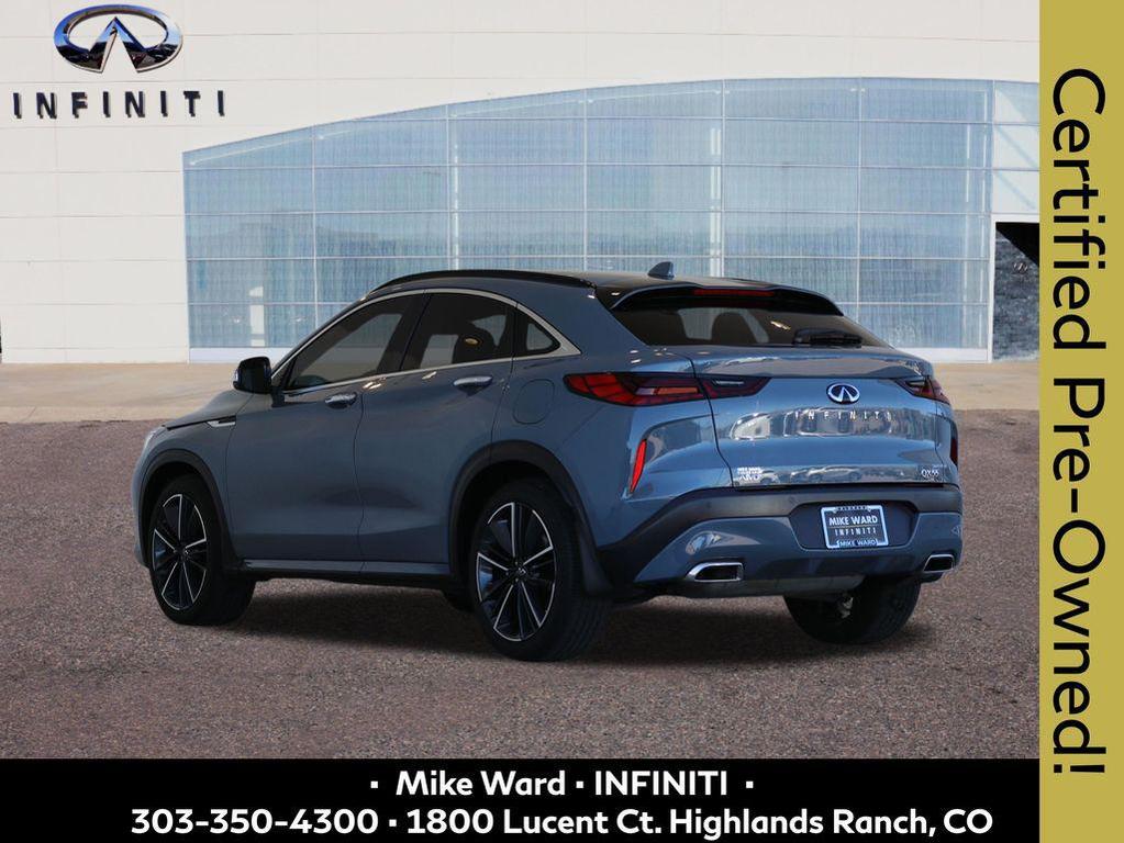 used 2025 INFINITI QX55 car, priced at $36,500