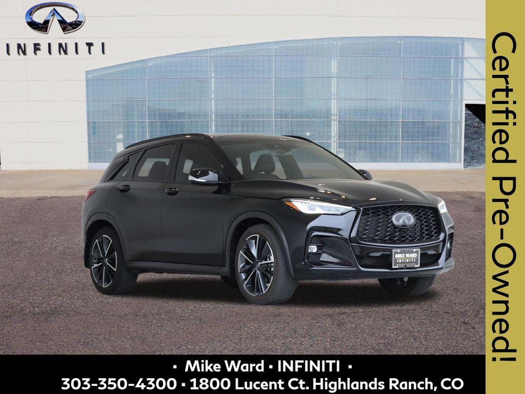 used 2023 INFINITI QX50 car, priced at $36,000