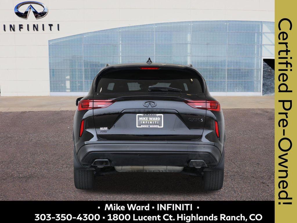 used 2023 INFINITI QX50 car, priced at $36,000