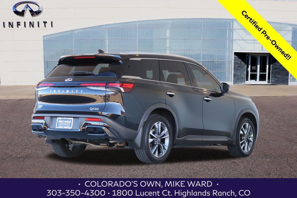 used 2025 INFINITI QX60 car, priced at $44,999